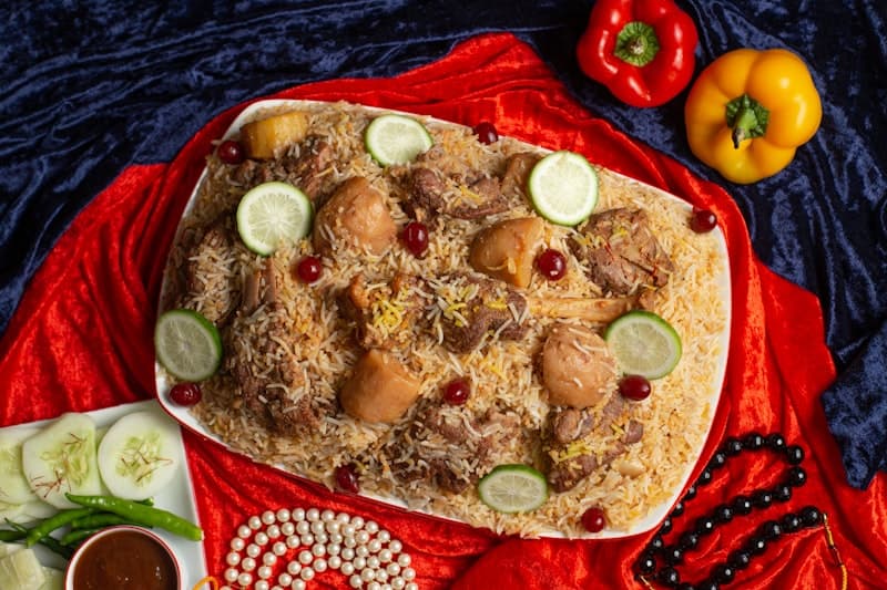 Chicken Biryani Plate