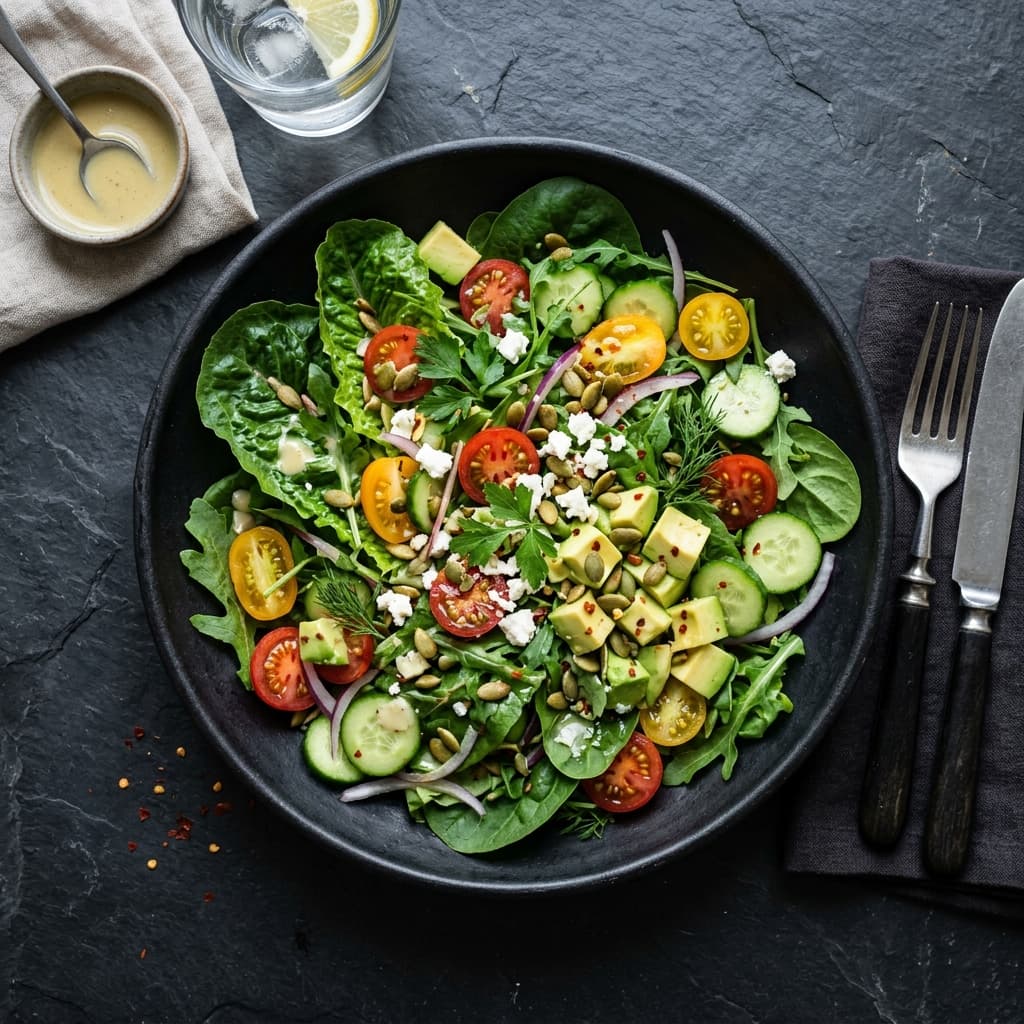 Vegetable Salad Plate